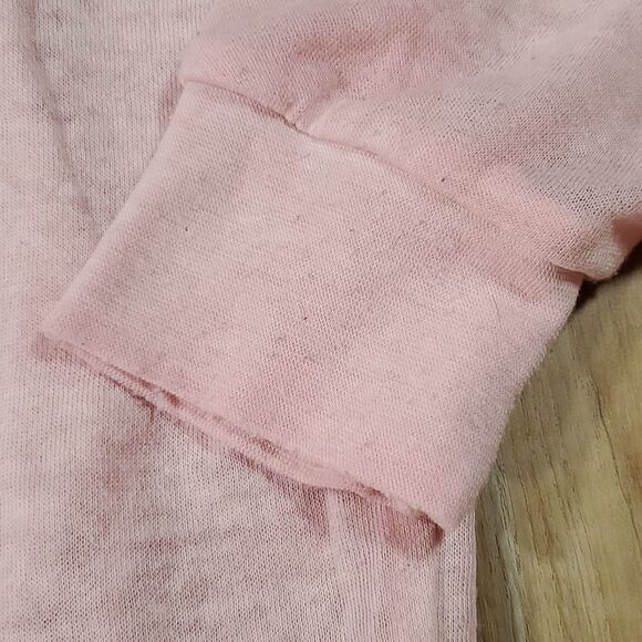 🧚♂️Disney Pink Lion King Long Sleeve Burnout Sweatshirt Large - Picture 8 of 8